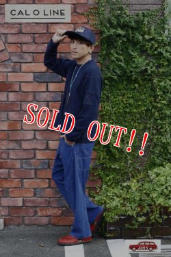 画像8: 「CAL O LINE」 Cross Stitch Sweat キャルオーライン クロスステッチ スウェット CL1192-021 [ダークネイビー]