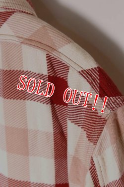 画像8: 「FULLCOUNT」ORIGINAL CHECK NEL SHIRTS BROWNE フルカウント オリジナル チェックネルシャツ ブラウン [ベージュ/ワイン]