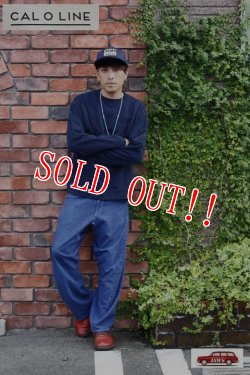 画像10: 「CAL O LINE」 Cross Stitch Sweat キャルオーライン クロスステッチ スウェット CL1192-021 [ダークネイビー]