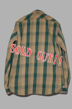 画像7: 「JELADO」 Unionworkers Shirts ジェラード ユニオンワーカーズシャツ ネルシャツ（レギュラー丈 ） JP42134 [ピーナッツ（グリーン）]