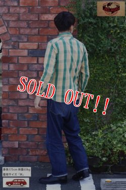 画像12: 「JELADO」 Unionworkers Shirts ジェラード ユニオンワーカーズシャツ ネルシャツ（レギュラー丈 ） JP42134 [ピーナッツ（グリーン）]