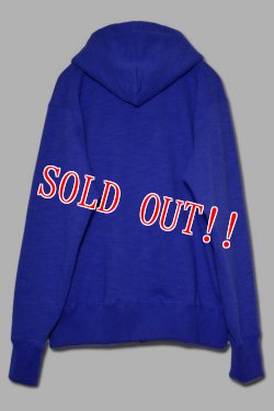 画像6: 「Jackman」 GG Sweat Zip Parka　ジージースウェット ジップパーカー 度詰コットン JM7873 「ブルー」