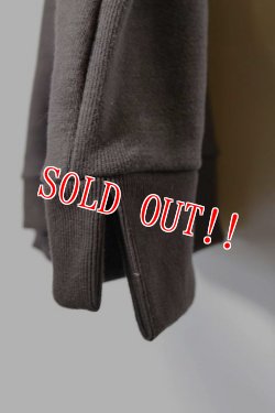 画像4: 「Jackman」 GG Wrap Neck Sweat ジージー ラップネック スウェット 度詰コットン JM7970 「ブラック」