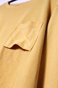 画像3: 「Jackman」 Crew Neck Pocket Long Sleeve T-Shirt クルーネック ポケット ロンTee JM5855 「マスタード」