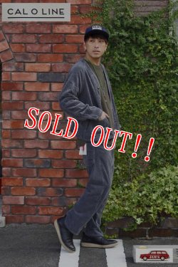 画像10: 「CAL O LINE」CORDUROY COMFORT PEINTER PANTS キャルオーライン コーデュロイ コンフォートペインターパンツ 立体裁断 CL192-105 [グレー]