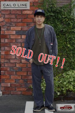 画像12: 「CAL O LINE」CORDUROY COMFORT PEINTER PANTS キャルオーライン コーデュロイ コンフォートペインターパンツ 立体裁断 CL192-105 [グレー]