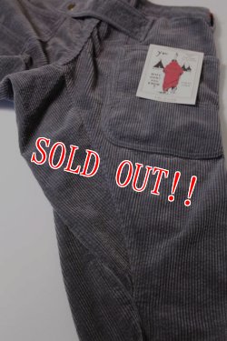 画像8: 「CAL O LINE」CORDUROY COMFORT PEINTER PANTS キャルオーライン コーデュロイ コンフォートペインターパンツ 立体裁断 CL192-105 [グレー]