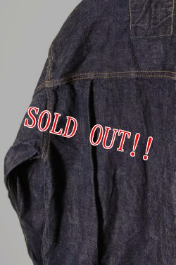 画像10: 「FULLCOUNT」LIMITED DENIM JACKET 2107 ROUGH 13.6oz フルカウント 100着限定 1st MODEL デニムジャケット ラフ [インディゴ]
