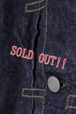 画像5: 「FULLCOUNT」LIMITED DENIM JACKET 2107 ROUGH 13.6oz フルカウント 100着限定 1st MODEL デニムジャケット ラフ [インディゴ]