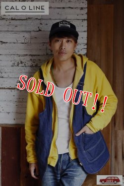 画像13: 「CAL O LINE」UTILITY DENIM APRON 2 キャルオーライン ユーティリティー デニムエプロン CL201-053 [インディゴ]