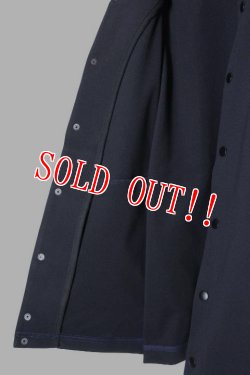 画像8: 「Jackman」 Jersey Collarless Jacket　ジャックマン ジャージ カラーレスジャケット JM8955 「ダークネイビー」