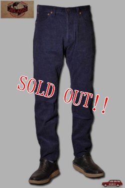 画像1: [70%off]「JELADO」5109 Corduroy Pants ジェラード スリムコーデュロイパンツ JP43327 [フェイドネイビー]