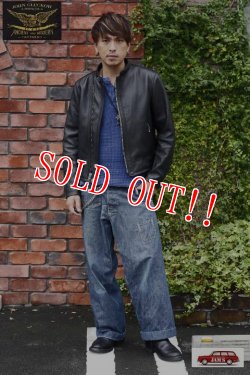 画像14: 「JOHN GLUCKOW」 by 「JELADO」The Rider Leather Jacket Horsehide ジョングラッコウ ジェラード ザ ライダー ホースハイドシングルライダース JG43402 [ブラック/茶芯]