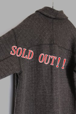 画像7: 「Jackman」Jersey Locker Gown ジャージー ロッカーガウン JM8980 「チャコール」