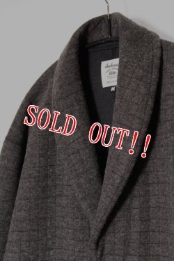 画像2: 「Jackman」Jersey Locker Gown ジャージー ロッカーガウン JM8980 「チャコール」