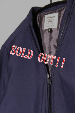 画像2: 「Jackman」 Collarless Jacket　ジャックマン カラーレス 中綿ジャケット JM8775  「ネイビー」