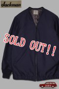 「Jackman」 Collarless Jacket　ジャックマン カラーレス 中綿ジャケット JM8775  「ネイビー」