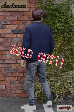 画像10: 「Jackman」 Collarless Jacket　ジャックマン カラーレス 中綿ジャケット JM8775  「ネイビー」