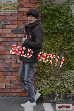 画像10: 「Browns BEACH」P-COAT ブラウンズビーチ ピーコート フルカウント社製 BBJ10-007 [オックスフォードグレー（ブラウン系）]