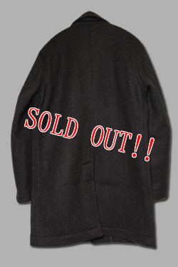 画像6: 「Browns BEACH」SOUTIEN COLLAR COAT ブラウンズビーチ ステンカラーコート フルカウント社製 BBJ10-008 [ブラック]