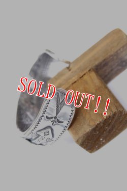 画像5: 「Mt.hill」Peace Cuff マウントヒル ピースカフ バングル [シルバー× K18]