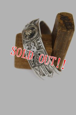 画像2: 「Mt.hill」Peace Cuff マウントヒル ピースカフ バングル [シルバー× K18]