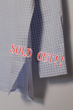 画像4: 「FULLCOUNT」THOMAS MASON SLEEP SHIRT フルカウント トーマスメイソン シャツ [サックスブルー]