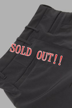 画像8: 「MOSSIR」Irena Slim モシール イレーナ アルパインクロス ツータック スリムパンツ [ブラック]