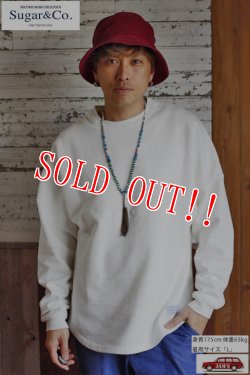 画像8: 「Sugar & Co.」Drop Sweat シュガーアンドカンパニー ドロップスウェット [オフホワイト]