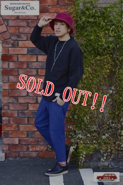 画像10: 「Sugar & Co.」Drop Sweat シュガーアンドカンパニー ドロップスウェット [ブラック]