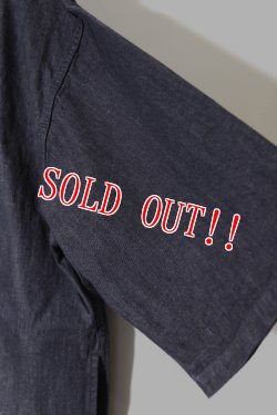 画像6: 「FULLCOUNT」DENIM HAPPI COAT フルカウント デニム ［無地］法被 コート [インディゴ]