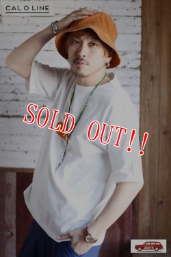画像7: 「CAL O LINE」E 73 PRINT T-SHIRTS キャルオーライン 良い波プリント 半袖Tシャツ  CL201-085 [ホワイト]