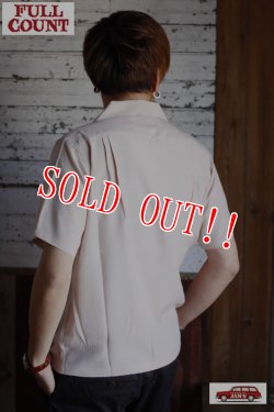 画像8: 「FULLCOUNT」CLASSIC RAYON SHIRT フルカウント クラシック レーヨン 半袖シャツ [ピンク]