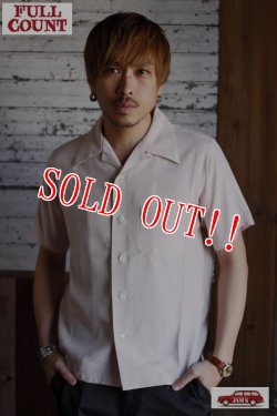 画像6: 「FULLCOUNT」CLASSIC RAYON SHIRT フルカウント クラシック レーヨン 半袖シャツ [ピンク]