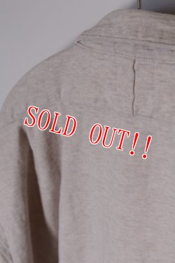 画像8: 「Jackman」 Dotsume Drop Shirt ジャックマン 度詰 ドロップ ルーズシャツ JM3003 [アッシュ]