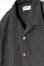 画像2: 「MOSSIR」John S/S Open Collar Shirt モシール ジョン サプレックスナイロン 半袖オープンカラーシャツ [ブラック]