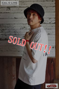 画像6: 「CAL O LINE」HIPPIE T-SHIRTS キャルオーライン ヒッピー プリント 半袖Tシャツ  CL201-095 [ホワイト]