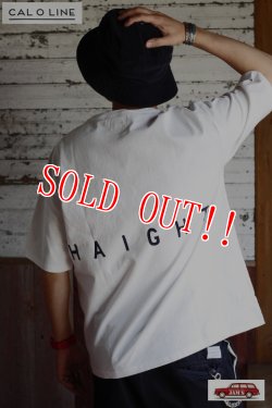画像7: 「CAL O LINE」HIPPIE T-SHIRTS キャルオーライン ヒッピー プリント 半袖Tシャツ  CL201-095 [ホワイト]