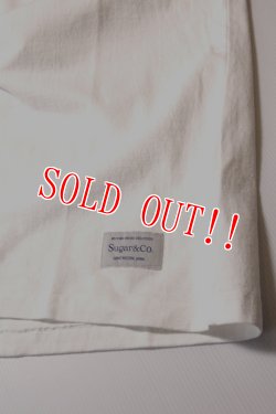画像5: 「Sugar & Co.」Drop S/S Tee シュガーアンドカンパニー ドロップ 半袖Tシャツ [ホワイト]
