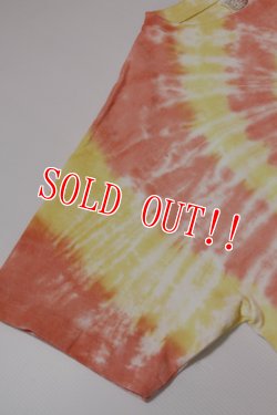 画像4: 「Sugar & Co.」Drop TIE-DYE S/S Tee シュガーアンドカンパニー ドロップ タイダイ染め 半袖Tシャツ [ピンクレモネード]