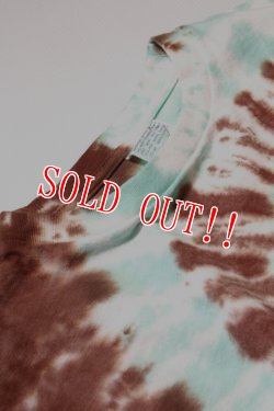 画像3: 「Sugar & Co.」Drop TIE-DYE S/S Tee シュガーアンドカンパニー ドロップ タイダイ染め 半袖Tシャツ [チョコミント]