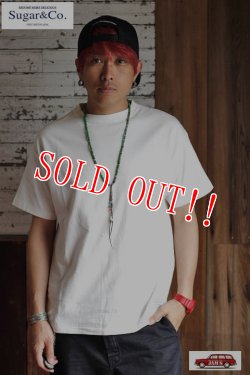 画像8: 「Sugar & Co.」Drop S/S Tee シュガーアンドカンパニー ドロップ 半袖Tシャツ [ホワイト]