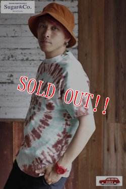 画像7: 「Sugar & Co.」Drop TIE-DYE S/S Tee シュガーアンドカンパニー ドロップ タイダイ染め 半袖Tシャツ [チョコミント]