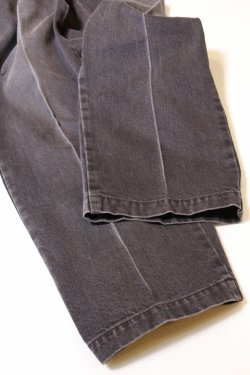 画像7: [限定アイテム]「Sugar & Co.」Daddys Pants uesd type シュガーアンドカンパニー ダディーズ パンツ ウォッシュ加工 [フェイド ブラック]