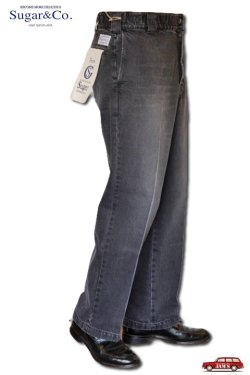 画像2: [限定アイテム]「Sugar & Co.」Daddys Pants uesd type シュガーアンドカンパニー ダディーズ パンツ ウォッシュ加工 [フェイド ブラック]