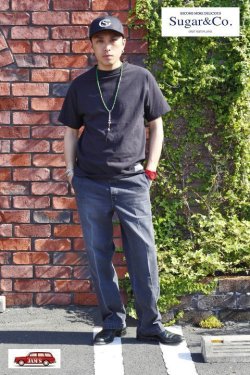 画像12: [限定アイテム]「Sugar & Co.」Daddys Pants uesd type シュガーアンドカンパニー ダディーズ パンツ ウォッシュ加工 [フェイド ブラック]