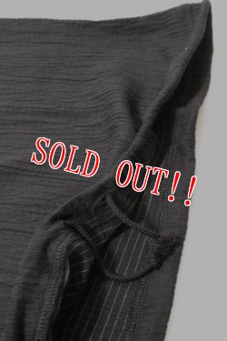 画像4: 「Jackman」 Himo-T shirts ヒモ付き ワイドシルエット Tシャツ JM5057 「ブラック」