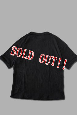 画像5: 「Jackman」 Himo-T shirts ヒモ付き ワイドシルエット Tシャツ JM5057 「ブラック」