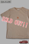 「CAL O LINE」TICKET T-SHIRTS キャルオーライン チケット 半袖Tシャツ  CL201-081 [ベージュ]