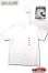 画像1: 「CAL O LINE」AMERICA WAVE T-SHIRTS キャルオーライン アメリカウェーブ 半袖Tシャツ  CL201-081 [ホワイト] (1)